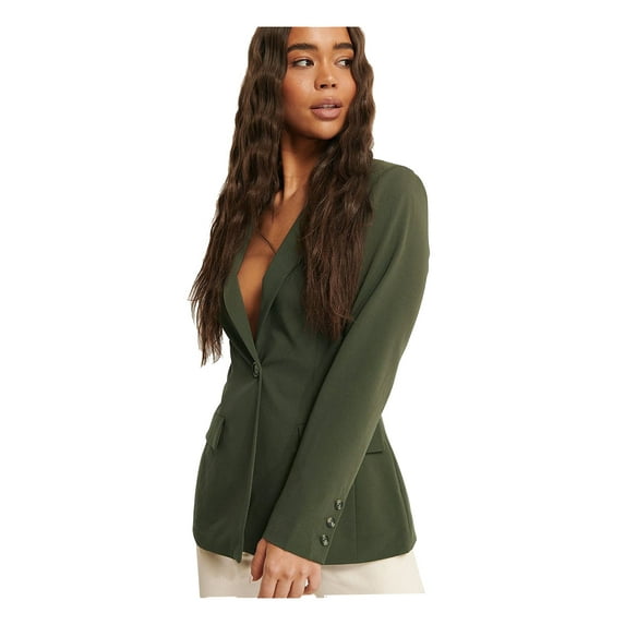 Elina fashion Female Blazer Terry Rayon Jacket Formal Office Suit Coat