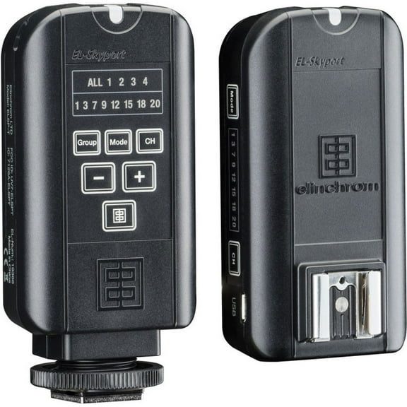 Elinchrom EL-Skyport Universal Plus Set, Includes EL-Skyport Transmitter Plus and Receiver Plus