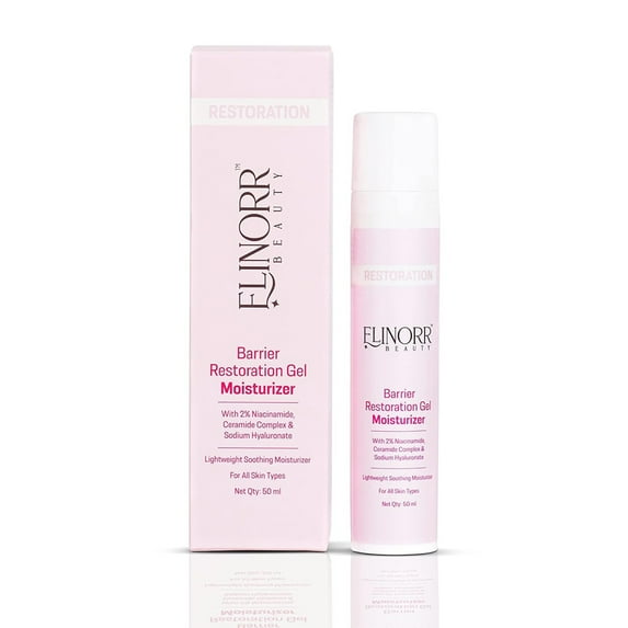 Elinorr Beauty Barrier Restoration Gel Moisturizer for All Skin Types - 50 ml