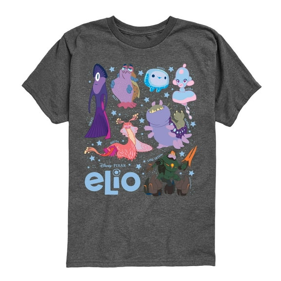 Elio - Aliens - Youth Boys Short Sleeve Graphic T-Shirt