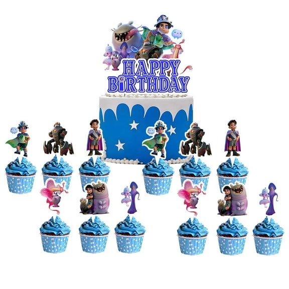 Elio Cake Topper CupcakeS Set Birthday Party Supplies Decoration Decor Kit