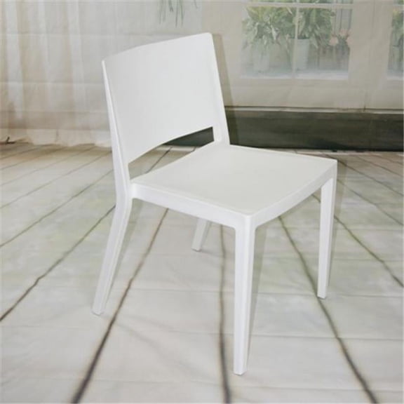 Elio Chair White Pack Of 2