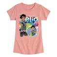 thumbnail image 1 of Elio - Space Friends -  Youth Girls Fitted Short Sleeve T-Shirt, 1 of 4
