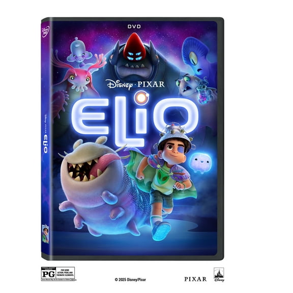 Elio (DVD) Walt Disney Pictures, Adventure, Animated, Comedy