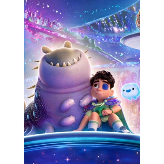 Elio Diamond Painting Kits,Alien Diamond Art for Adults, Diamond Painting for Full Drill, Fashion Decoration Home Interior Diamond Painting 12x16 Inch