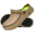 thumbnail image 1 of Eliogn Men's Women's Work Clogs - Unisex Garden Chef Shoes Non Slip Waterproof Nurse Kitchen Food Service Shoes, 1 of 14