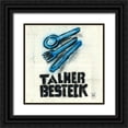 thumbnail image 1 of Eliot 12x12 Black Ornate Wood Framed with Double Matting Museum Art Print Titled - Talher, 1 of 4