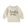 thumbnail image 1 of Elippeo Baby Autumn Toddler Baby Boys Girls T Shirts 3M 6M 12M 18M 24M Long Sleeve Letter Print Pullover Sweatshirt Tops, 1 of 10