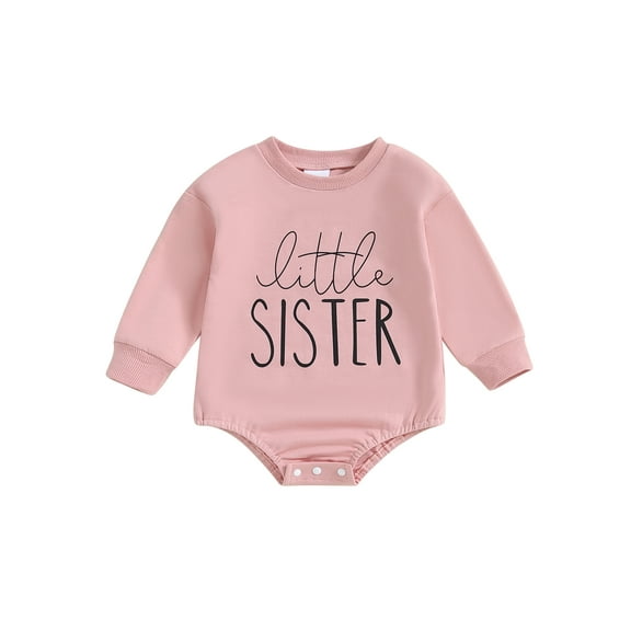 Elippeo Baby Boys Sweatshirts Rompers Letter Print Round Neck Long Sleeve Toddler Fall Bodysuits Jumpsuits