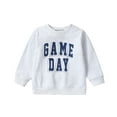 thumbnail image 1 of Elippeo Kid Boy Fall Sweatshirt 6M 12M 18M 24M 3Y 4Y 5Y Long Sleeve Round Neck Letter Print Pullover Toddler Loose Tops, 1 of 3