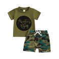 Elippeo Toddler Boys Summer Shorts Sets 6 12 18 24 Months 3 Years Short