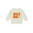 thumbnail image 1 of Elippeo Toddler Girls Sweatshirts Thanksgiving Clothes Letter Turkey Embroidered Crew Neck Long Sleeve Baby Pullovers Fall Tops 6 12 18 24 Months 3 4 Years, 1 of 9