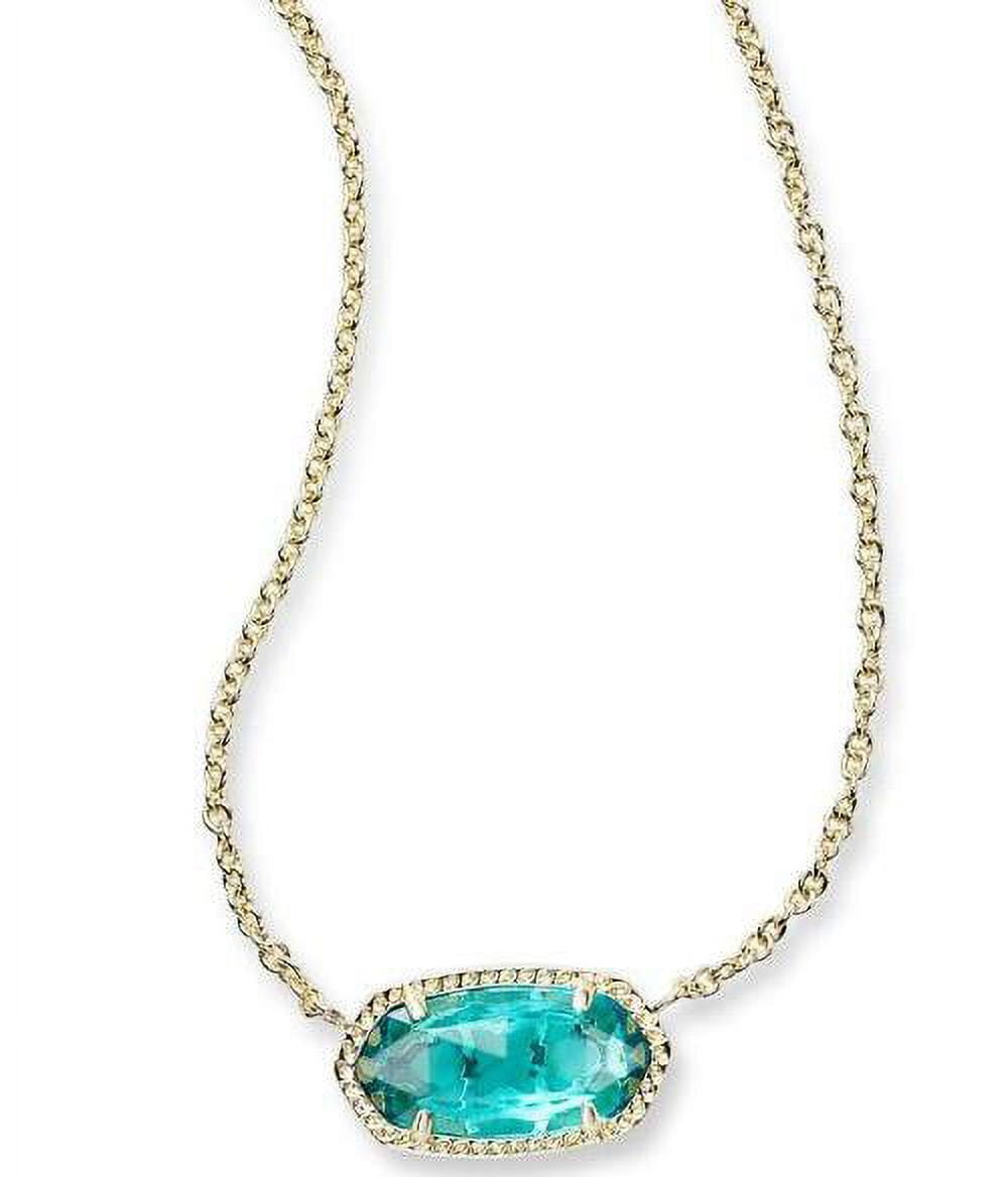 KENDRA SCOTT Elisa London Blue Necklace Gold