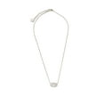 thumbnail image 1 of Elisa Silver Iridescent Drusy Necklace, 1 of 2