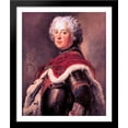 thumbnail image 1 of Elisabeth Christine 28x34 Large Black Wood Framed Print Art by Antoine Pesne, 1 of 2