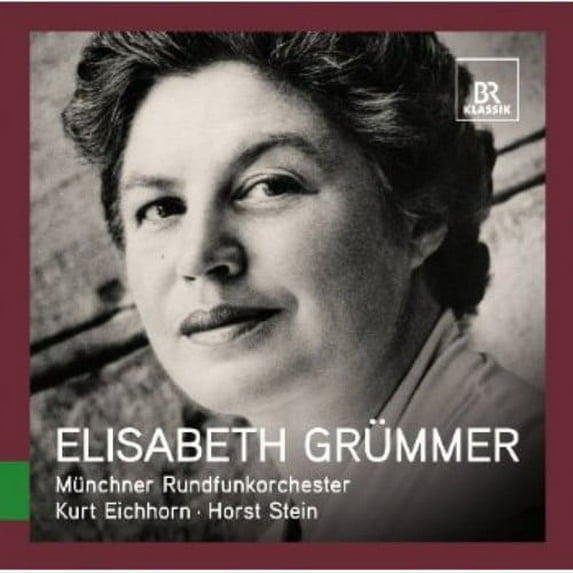 Elisabeth GR Mmer - Elisabeth Gruemmer - Music & Performance - CD
