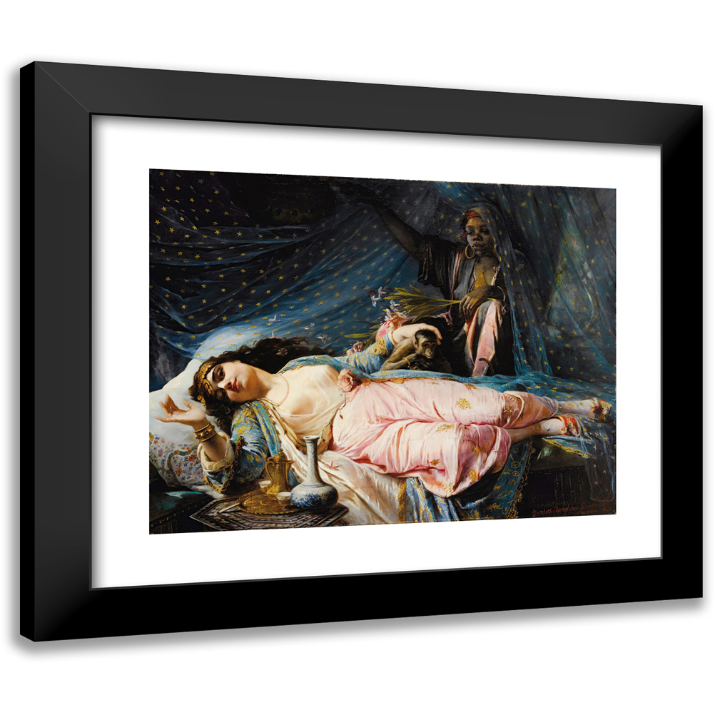 ART ROOM様　1本 Elisabeth Jerichau Baumann 24x20 Gold Ornate Framed and Double