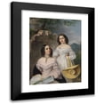 thumbnail image 1 of Elisabeth Modell 15x18 Black Modern Framed Museum Art Print Titled - Siblings (1839), 1 of 5