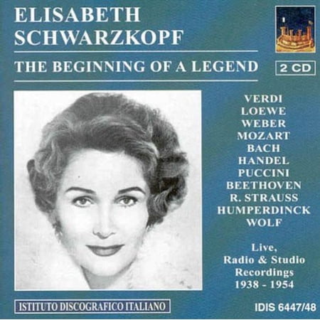 Elisabeth Schwarzkopf - Beginning of a Legend - Music & Performance - CD