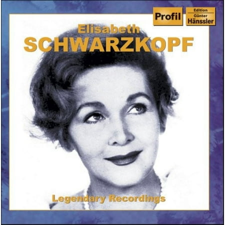 Elisabeth Schwarzkopf - Legendary Recordings - Music & Performance - CD