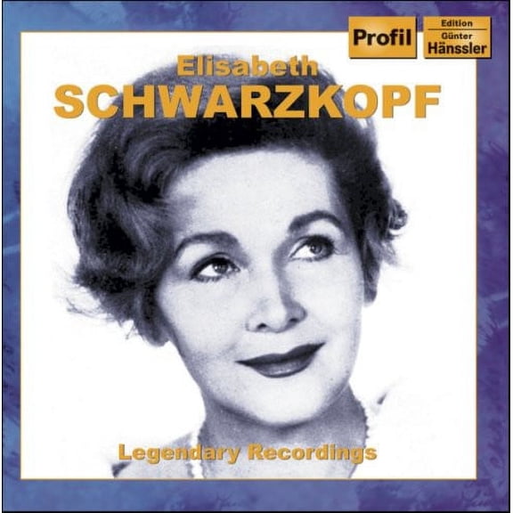 Elisabeth Schwarzkopf - Legendary Recordings - Music & Performance - CD