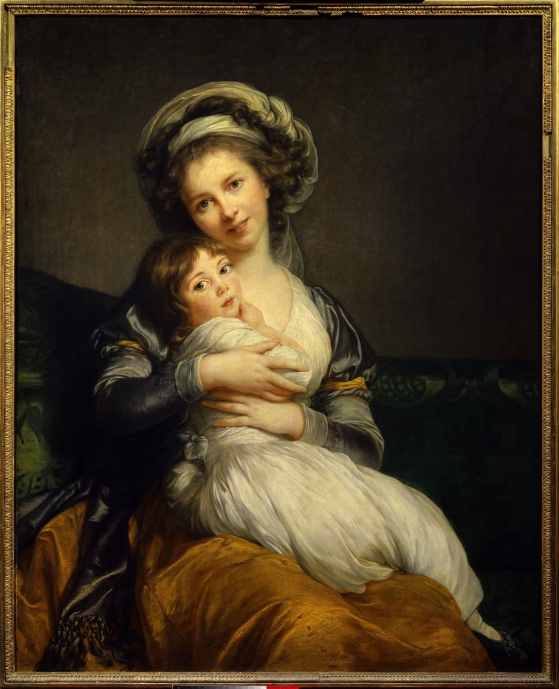 Elisabeth Vigee Le Brun (1755-1842) French School Canvas Art - (24 x 36)