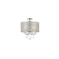 thumbnail image 1 of Elise 17 inch flush mount in chrome, 1 of 3