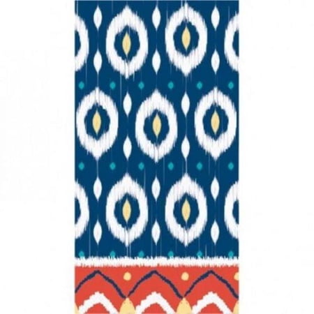 Elise 354076 4 x 8 in. 3 Ply Guest Towel, Multi Color
