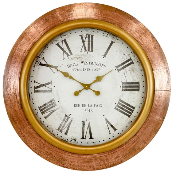Elise Copper Wall Clock