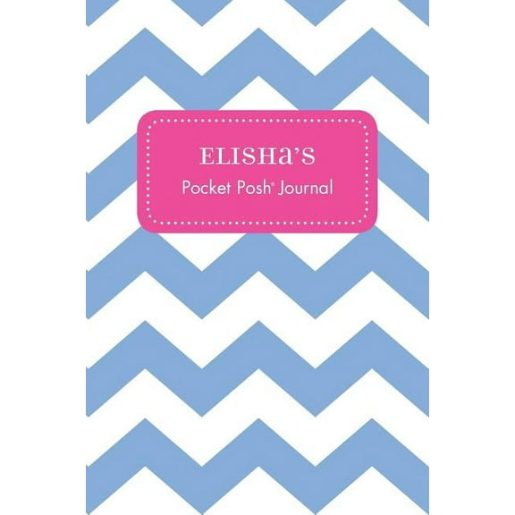 Elisha's Pocket Posh Journal, Chevron (Paperback)