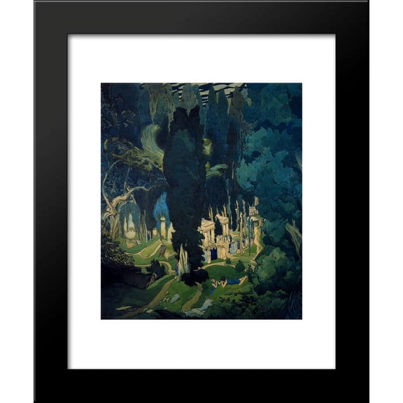 Elisium 20x24 Framed Art Print by Leon Bakst