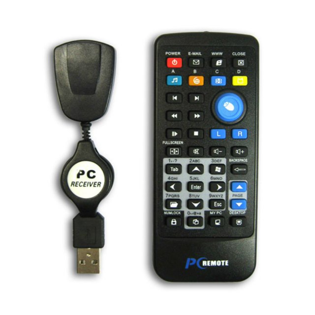 Elistooop Wireless Remote Control Controller USB Receiver IR Remote