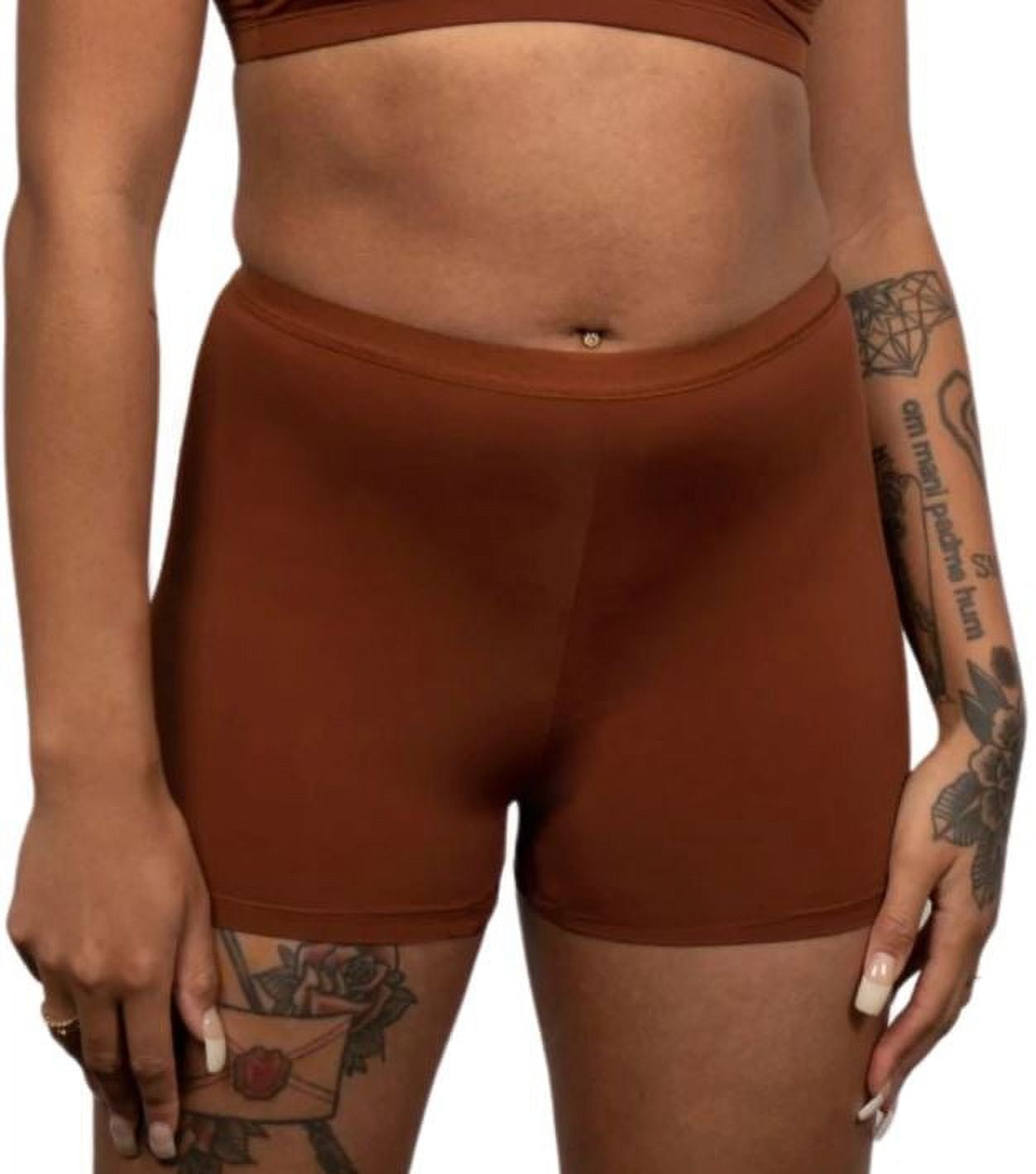 Elita Woman's Plus Size Microfiber Full Panty