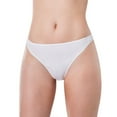 thumbnail image 1 of Elita Women's High Cut Thong Panty, 1 of 4