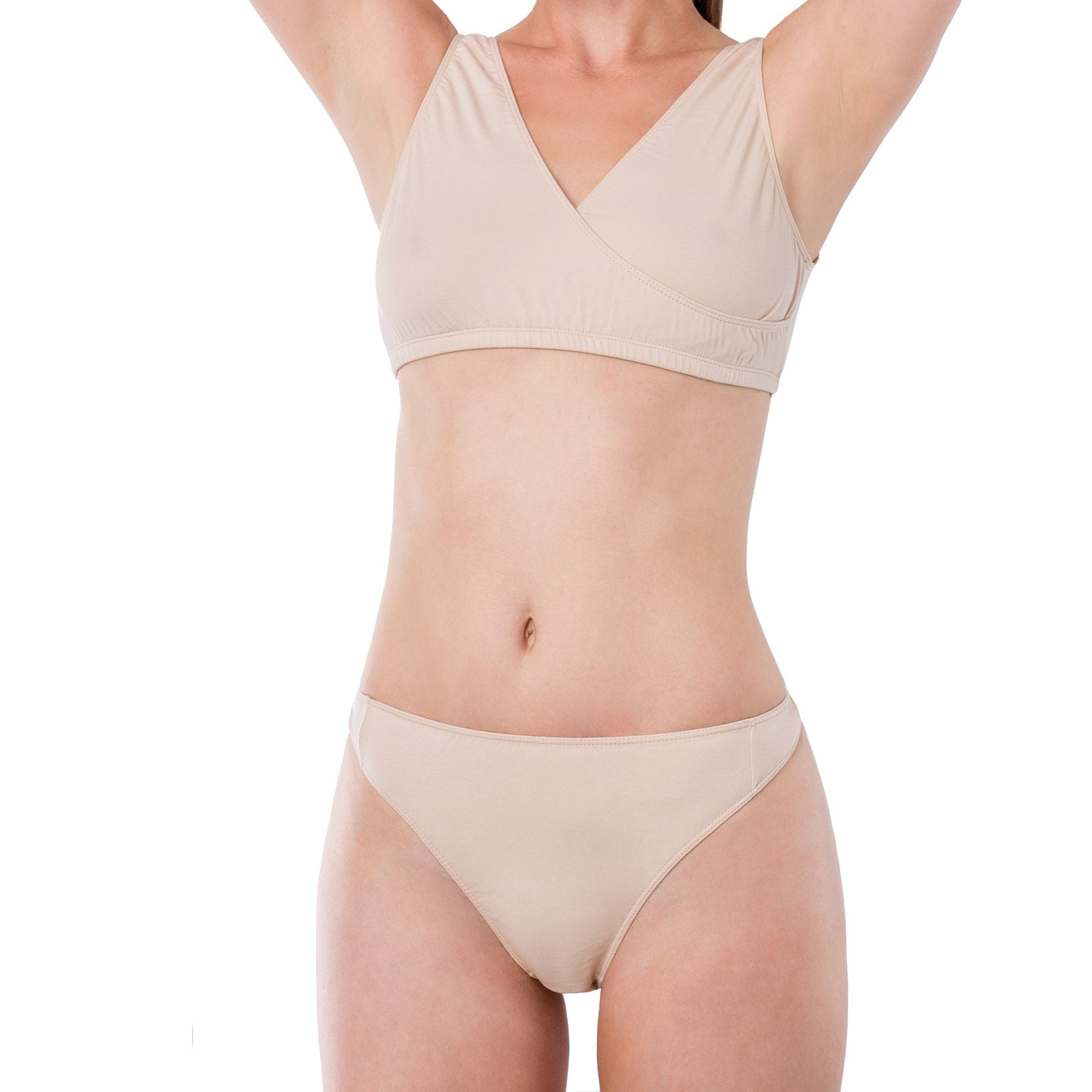 Elita Women's High Cut Thong Panty