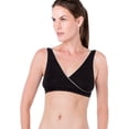thumbnail image 1 of Elita Women's Rayon made from Bamboo Crossover Bra 32, 1 of 6