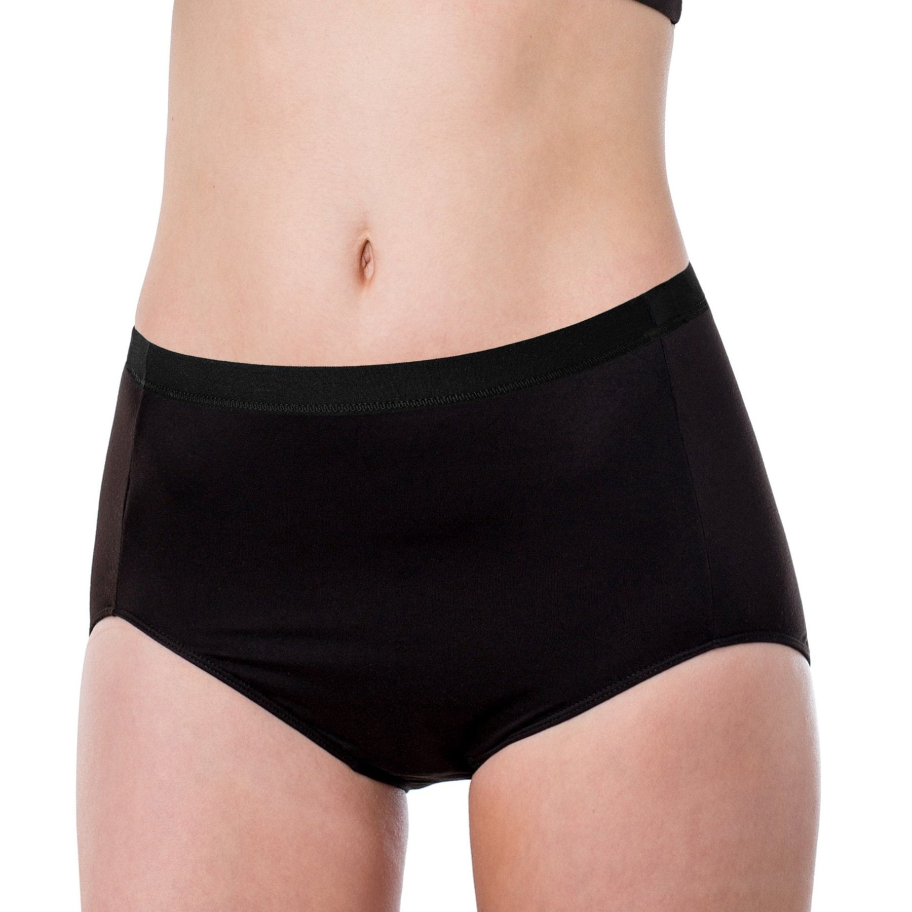 Elita Women's 'Silk Magic' Microfiber Full High Cut Panty
