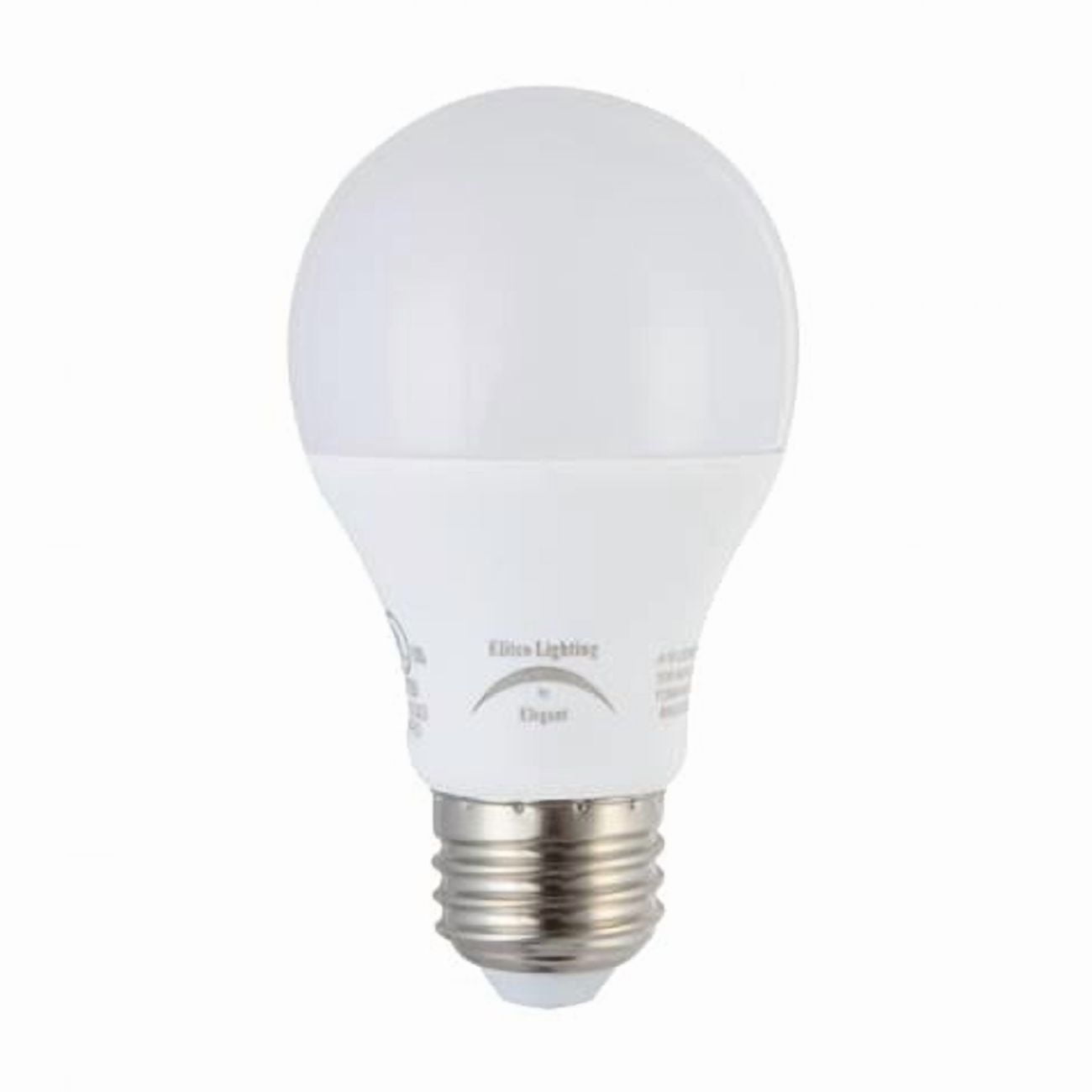 Elitco Lighting  2700K LED A19 Light Bulb, 10 watts 800 Lumens Non-Dimmable - Pack of 6