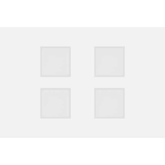 2x2 LED Panel 20/30/40 Watt selectable 4CCT 120V Dimmable pack of 4