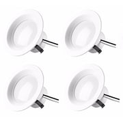 Elitco Lighting Gaige 4" 12W 3000K Recessed LED Retrofit Light Set of 4