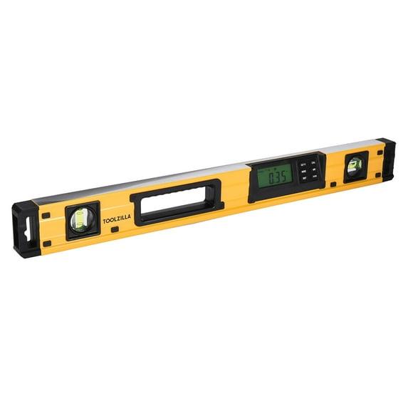 Elite 24-Inch Smart Digital Level - IP54 Rated for Dust and Water Resistance - Precision Torpedo Level Measurement Tool - Durable, Shock-Resistant Build with Extended Battery Life