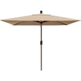 thumbnail image 1 of Elite 6.5x10Ft Rectangular Patio Umbrella, Fade-Resistant Acrylic, Steel Frame, 1 of 7
