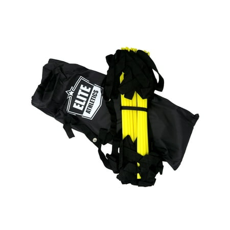 Elite Athletics Speed Agility Training Ladder with Storage Bag