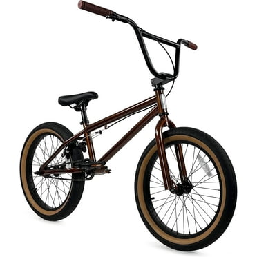 Elite BMX Bicycle 20” Freestyle Bike - Stealth Copper Ideal for Ages 7 to 18 Years