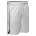 thumbnail image 1 of Champro BBS23 Elite Basketball Short - White Black, 1 of 1