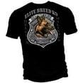 thumbnail image 1 of Elite Breed Law Enforcement Malinois K9 Unit T-shirt by Black, 1 of 2