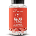 thumbnail image 1 of Elite Caffeine with L-Theanine - Jitter-Free Focused Energy Pills - Natural Nootropic Stack for Smart Cognitive Performance - 120 Soft Capsules, 1 of 8