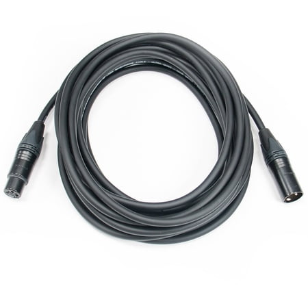 Elite Core Premium Tour-Grade Microphone Cable, Triple Shielded, Neutrik Connectors, Hand Soldered
