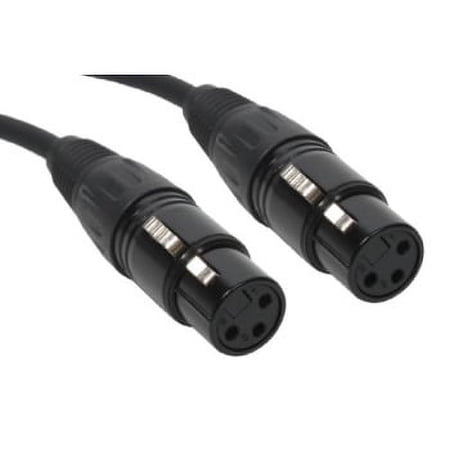 Elite Core SuperFlex Gold SFP-101XFXF XLR Female Patch Cable, 1-Feet