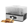 thumbnail image 1 of Elite Cuisine 5-Stainless Steel Tray Food Dehydrator with Adjustable Temperature, 1 of 4